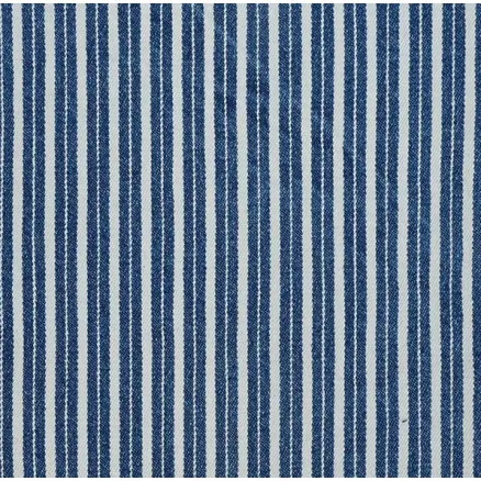 Denimstoff 145cm 007 Blaue Streifen - 50cm