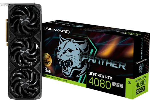 Gainward GeForce RTX 4080 SUPER Panther OC - 16GB GDDR6X RAM - Grafikkarte