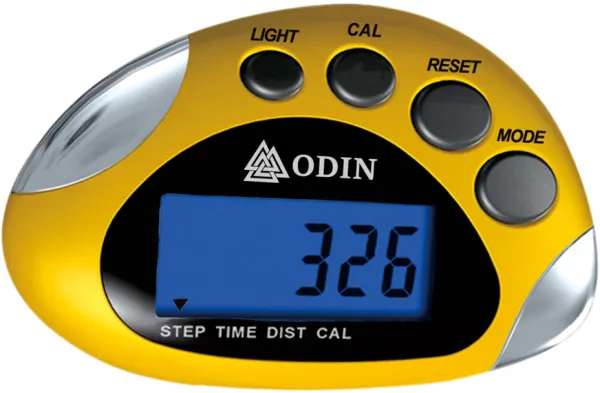 Odin Multifunktionaler Schrittzähler Gelb