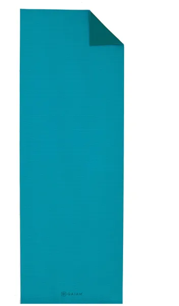 Gaiam Turquoise Sea 2 Color Yogamatte 3mm